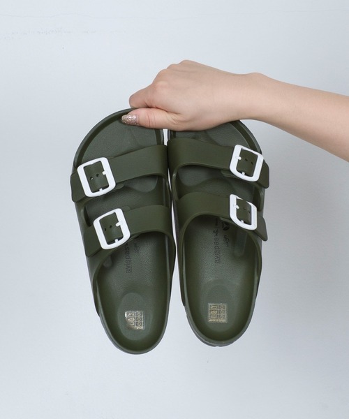 Rivel(リヴェル)の「【avispa】軽量 ダブルストラップサンダル EVA(サンダル・レディース・グレー/ブラック/オリーブ/ホワイト・36/37/39/38)」の4枚目の写真