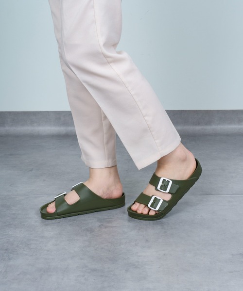 Rivel(リヴェル)の「【avispa】軽量 ダブルストラップサンダル EVA(サンダル・レディース・グレー/ブラック/オリーブ/ホワイト・36/37/39/38)」の8枚目の写真