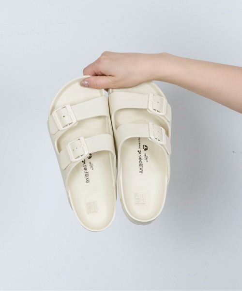 Rivel(リヴェル)の「【avispa】軽量 ダブルストラップサンダル EVA(サンダル・レディース・グレー/ブラック/オリーブ/ホワイト・36/37/39/38)」の14枚目の写真