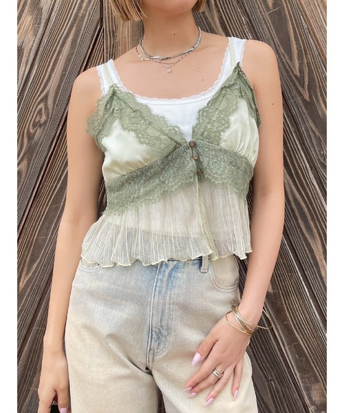 EVRIS（エヴリス）の「ダメージワイドヴィンテージライクデニムパンツ（デニムパンツ・レディース・ベージュ/ブラック・MEDIUM/SMALL）」の10枚目の写真