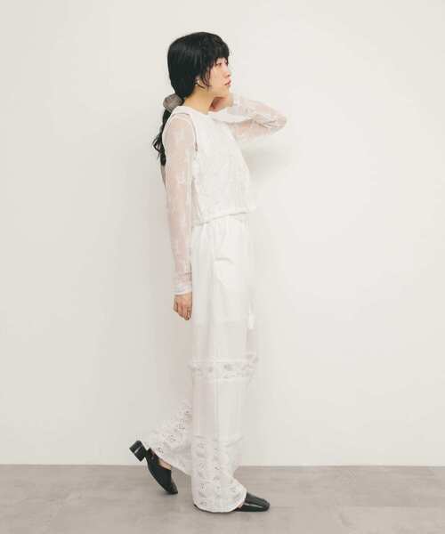 KBF（ケイビーエフ）の「フロントホックベスト（ベスト・レディース・オフホワイト/ブラック・ONE）」の21枚目の写真