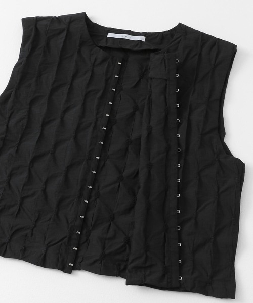 KBF（ケイビーエフ）の「フロントホックベスト（ベスト・レディース・オフホワイト/ブラック・ONE）」の13枚目の写真