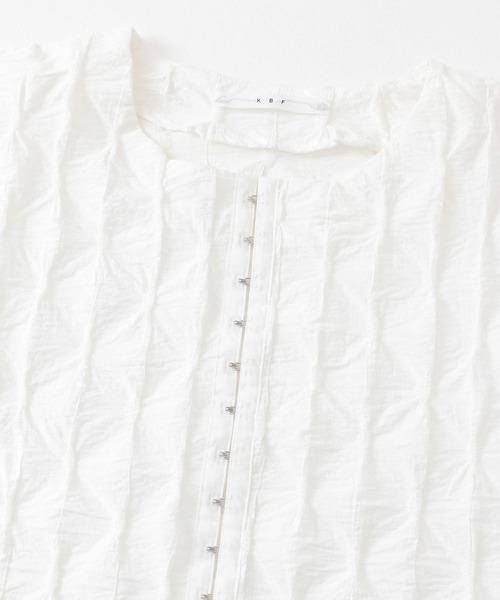 KBF（ケイビーエフ）の「フロントホックベスト（ベスト・レディース・オフホワイト/ブラック・ONE）」の16枚目の写真