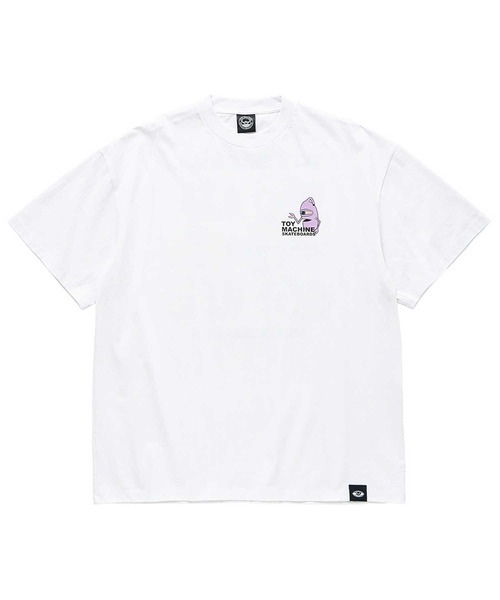 TOY　MACHINE（トイ　マシーン）の「TM HEAVY WEIGHT TRACT SS TEE（Tシャツ/カットソー・メンズ・パープル/ホワイト・M/L/XL）」の3枚目の写真