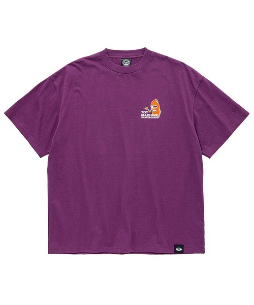 TOY　MACHINE（トイ　マシーン）の「TM HEAVY WEIGHT TRACT SS TEE（Tシャツ/カットソー・メンズ・パープル/ホワイト・M/L/XL）」の8枚目の写真