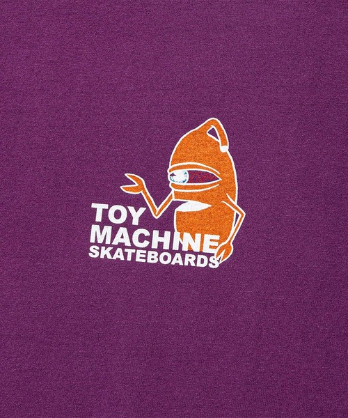TOY　MACHINE（トイ　マシーン）の「TM HEAVY WEIGHT TRACT SS TEE（Tシャツ/カットソー・メンズ・パープル/ホワイト・M/L/XL）」の10枚目の写真