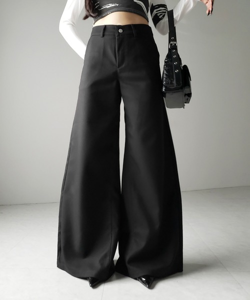 3size 】ヘビーワイドバギースラックスパンツ ／ heavy wide