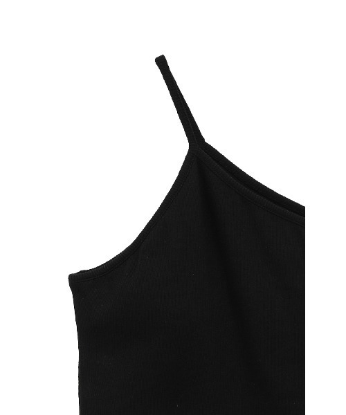 CLANE（クラネ）の「ONE SHOULDER RIB TANK  TOPS（タンクトップ・レディース・ホワイト/ブラック/ブラウン・1/2）」の15枚目の写真