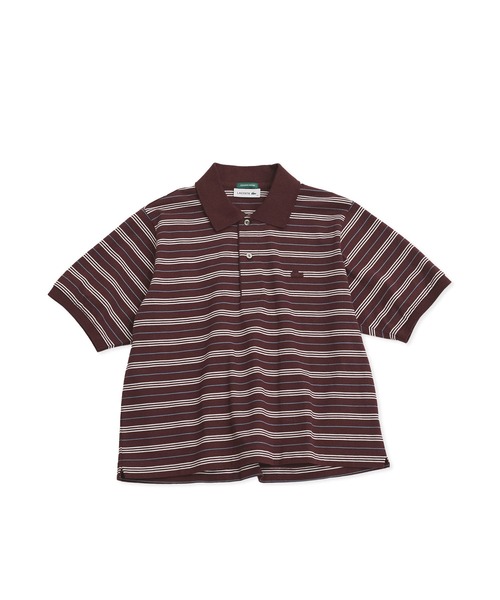 LACOSTE for ADAM ET ROPE' 別注 ポロシャツ ボーダー LACOSTE ポロシャツ ポロ 「LACOSTE for ADAM ET ROPE'」別注