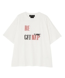 REMI RELIEF | REMI RELIEF(レミレリーフ) 別注20/-天竺BIGサイズTシャツ(BE CAT NAP)(Tシャツ/カットソー)