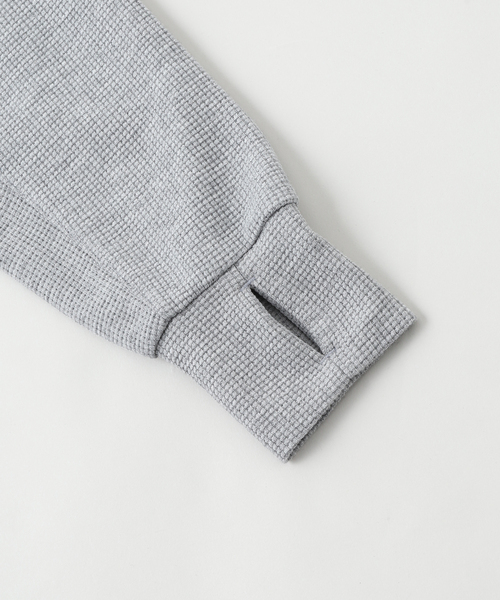 SAN SAN GEAR(サンサンギア)の「SAN SAN GEAR / サンサンギア CIRCUIT ZIP-UP HOODIE SG2501HZ01(パーカー・メンズ・ブラック/チャコールグレー・1/2)」の6枚目の写真