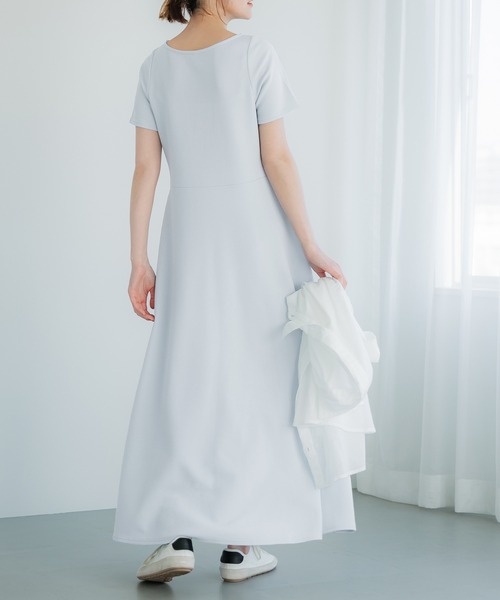 セール】エンボス切り替えワンピース（ワンピース）｜coca（coca
