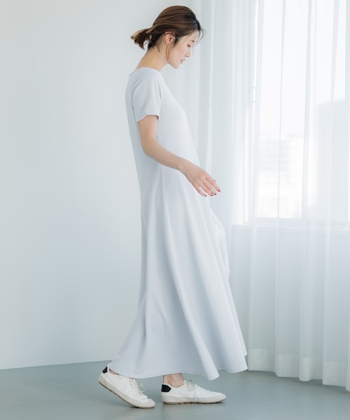 セール】エンボス切り替えワンピース（ワンピース）｜coca（coca