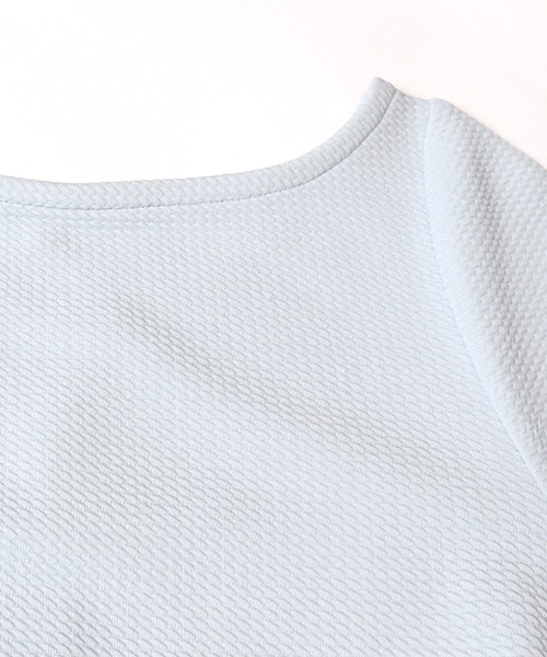 coca（coca）（コカ）の「【WEB限定セール】エンボス切り替えワンピース（ワンピース・レディース・ブラック/ライトブルー・S/M/L）」の17枚目の写真