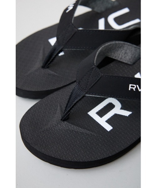 AZUL by moussy（アズールバイマウジー）の「RVCA SUBTROPIC SANDALS（サンダル・メンズ・ブラック・LARGE/MEDIUM）」の8枚目の写真