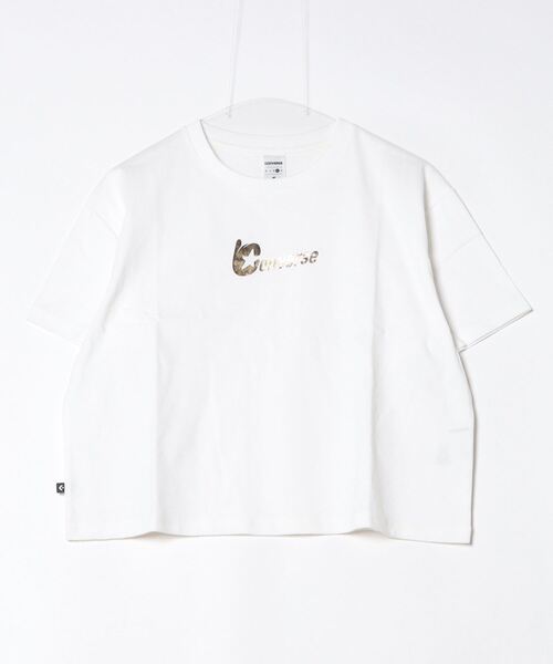 CONVERSE（コンバース）の「【別注】コンバース  AP CT PT S/S Tシャツ 限定コラボ（Tシャツ/カットソー・レディース・ラベンダー/ホワイト・S/M/L）」の2枚目の写真