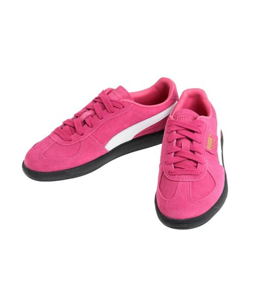 MURUA（ムルーア）の「【PUMA】パレルモ（スニーカー・レディース・ブラック/ピンク・24.5/23.5）」の4枚目の写真