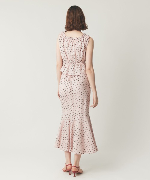 DEICY（デイシー）の「リトルチェリーブラウス（シャツ/ブラウス・レディース・オフホワイト/ネイビー/ピンク・FREE）」の14枚目の写真