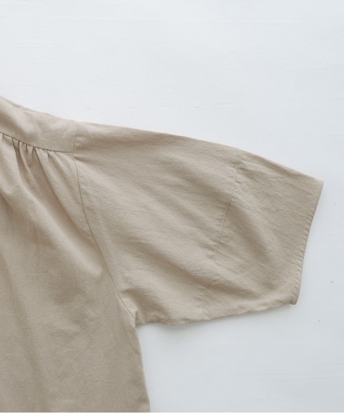 オオカミとフクロウ（オオカミとフクロウ）の「フクロウと今宵の仲間達と（ワンピース・レディース・チャコールグレー/ベージュ・FREE）」の14枚目の写真