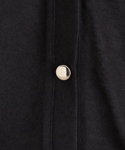 THE SHOP TK （ザ ショップ ティーケー ）の「シアーカーデ＆タンクトップ【セットアイテム/洗える】（カーディガン/ボレロ・レディース・オフホワイト/ブラック/オレンジ/ブルー系その他・12/13）」の7枚目の写真