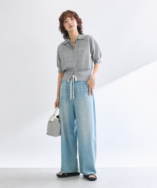 RIVE DROITE（リヴドロワ）の「【モードな印象に】ブラックビーズワントップネックレス（ネックレス・レディース・ブラック・FREE）」の5枚目の写真