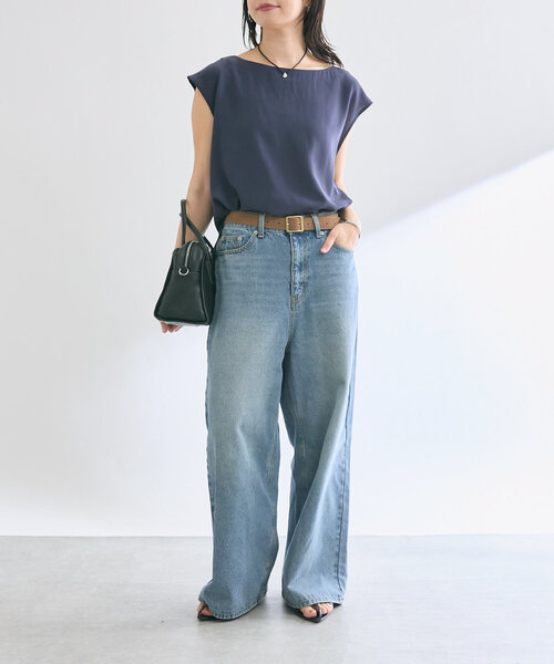 RIVE DROITE（リヴドロワ）の「【モードな印象に】ブラックビーズワントップネックレス（ネックレス・レディース・ブラック・FREE）」の6枚目の写真