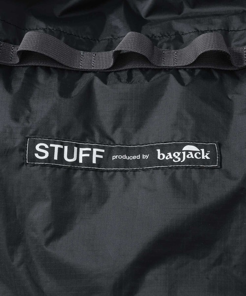 BAGJACK(バッグジャック)の「【STUFF produced by bagjack】ショッピングバッグ(エコバッグ/サブバッグ・メンズ・ブラック・FREE)」の10枚目の写真