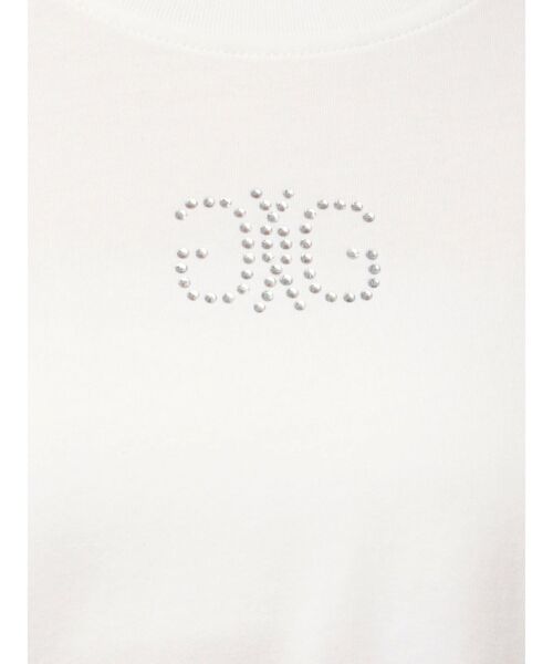 GYDA　BACK GYDAラインストーンBIG Tシャツ　0725327185 BACK GYDAラインストーンBIG Tシャツ[品番：MKSW0064712]｜GYDA