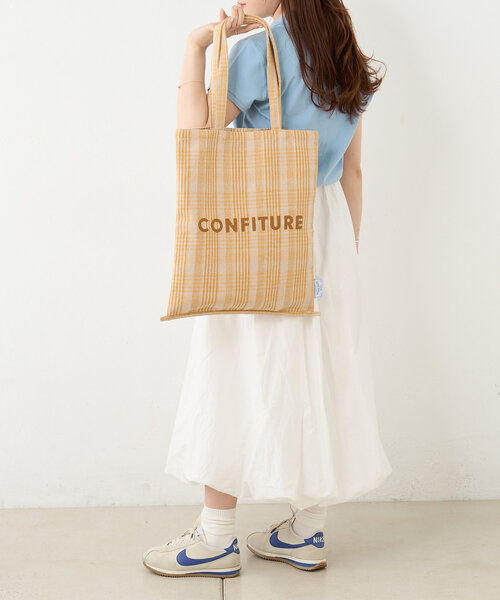 BIRTHDAY BAR（バースデイバー）の「フレンチエピスリーcheckトート（トートバッグ・レディース・ブラック/レッド/イエロー/ベージュ・0）」の10枚目の写真