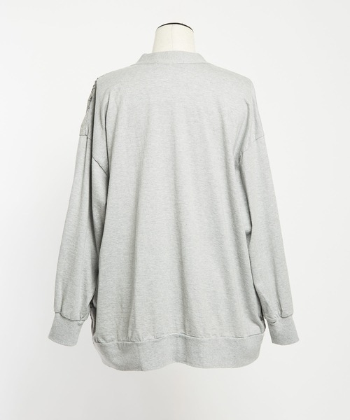 gomme(ゴム)の「リンクスバイオリン シンプルカーディガン(カーディガン/ボレロ・レディース・グレー/ブラック・MEDIUM)」の21枚目の写真