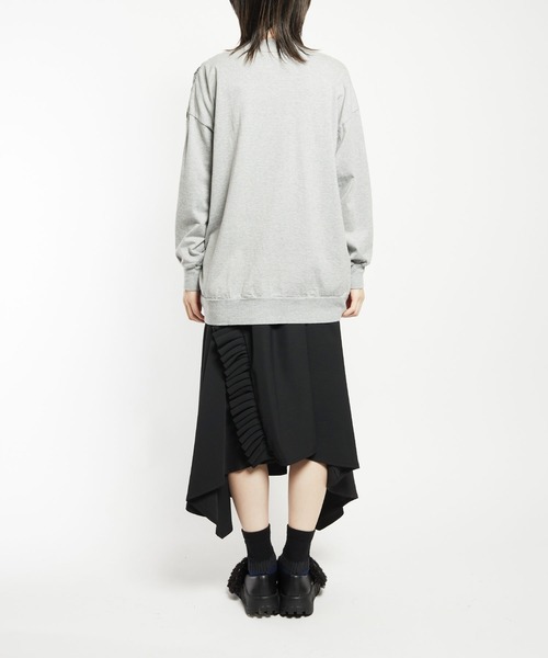 gomme(ゴム)の「リンクスバイオリン シンプルカーディガン(カーディガン/ボレロ・レディース・グレー/ブラック・MEDIUM)」の5枚目の写真