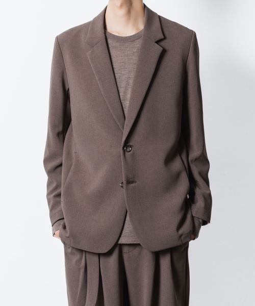 PE ストレッチダブルクロス 2B JKT / PE STRETCH DOUBLE CLOTH 2B JKT