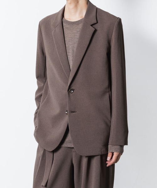 PE ストレッチダブルクロス 2B JKT / PE STRETCH DOUBLE CLOTH 2B JKT