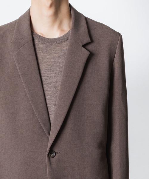 PE ストレッチダブルクロス 2B JKT / PE STRETCH DOUBLE CLOTH 2B JKT