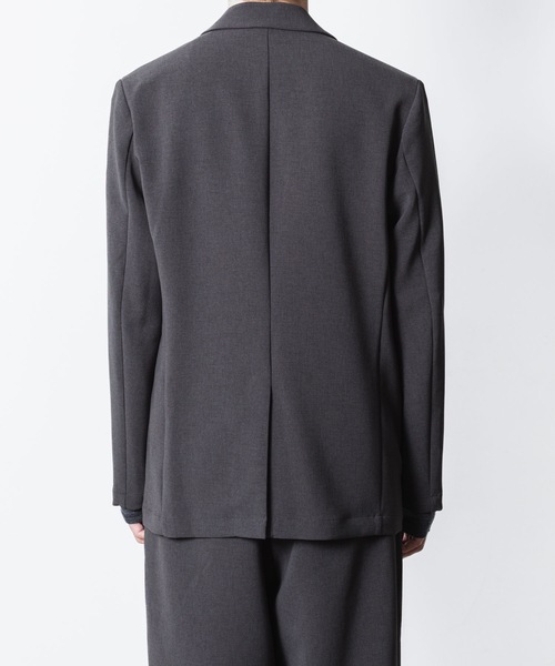 ATTACHMENT(アタッチメント)の「PE ストレッチダブルクロス 2B JKT / PE STRETCH DOUBLE CLOTH 2B JKT(テーラードジャケット・メンズ・ブラック/ダークグレー/カーキ系/グレー・3/2/1)」の9枚目の写真