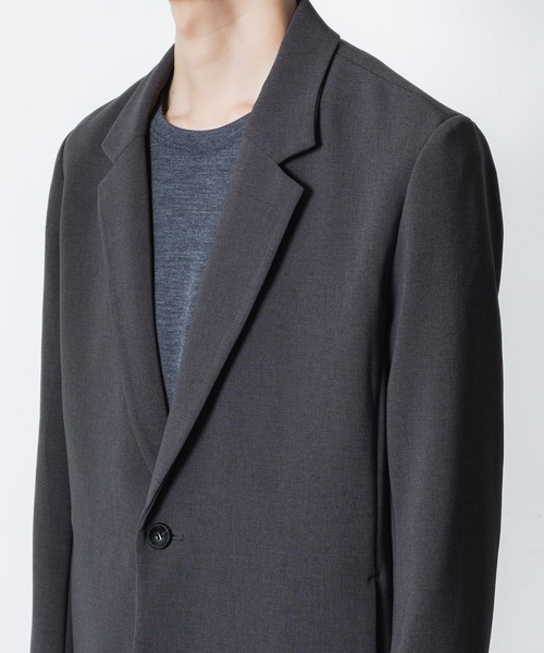 ATTACHMENT(アタッチメント)の「PE ストレッチダブルクロス 2B JKT / PE STRETCH DOUBLE CLOTH 2B JKT(テーラードジャケット・メンズ・ブラック/ダークグレー/カーキ系/グレー・3/2/1)」の10枚目の写真
