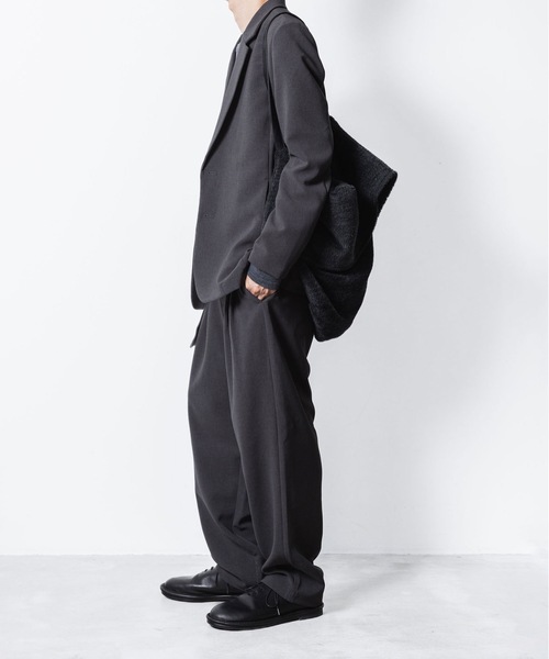 ATTACHMENT(アタッチメント)の「PE ストレッチダブルクロス 2B JKT / PE STRETCH DOUBLE CLOTH 2B JKT(テーラードジャケット・メンズ・ブラック/ダークグレー/カーキ系/グレー・3/2/1)」の15枚目の写真