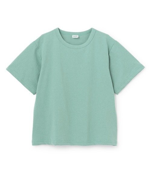 and D. petit main（アンドディープティマイン）の「【水陸両用】アソートSUMMERプリント半T（Tシャツ/カットソー・キッズ・ホワイト/サーモンピンク/ターコイズブルー/サックスブルー・140cm/150cm/90cm/100cm/110cm/120cm/130cm）」の6枚目の写真