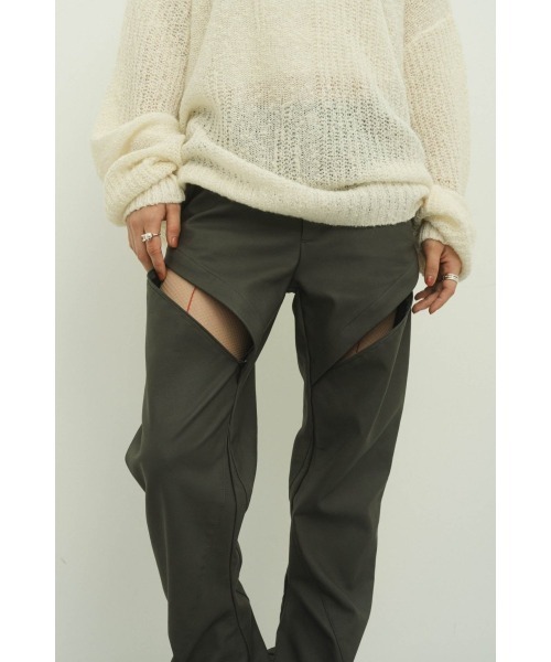 2way cut leather pants（その他パンツ）｜Knuth Marf