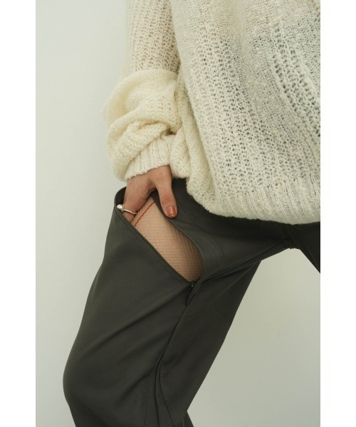 パンツ Knuth Marf 2way cut leather pants 2way cut leather pants（その他パンツ）｜Knuth Marf