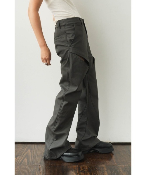 2way cut leather pants（その他パンツ）｜Knuth Marf