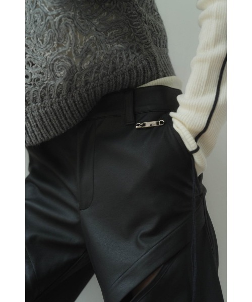 2way cut leather pants（その他パンツ）｜Knuth Marf