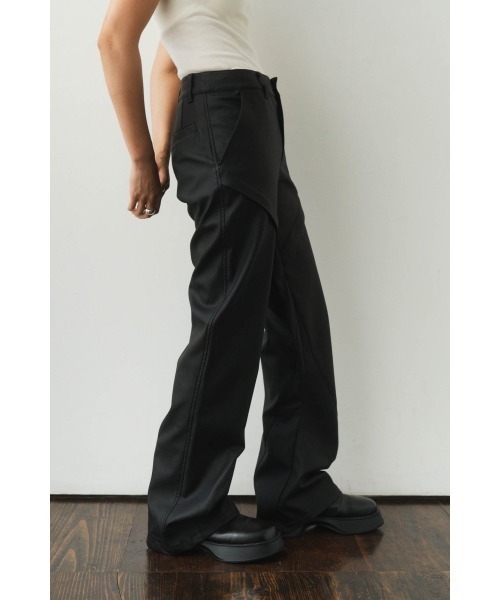 Knuth Marf(クヌースマーフ)の「2way cut leather pants(その他パンツ・レディース・チャコール/ブラック・MEDIUM/SMALL/X-SMALL)」の14枚目の写真