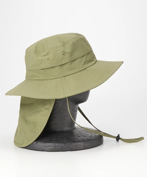 BILLABONG（ビラボン）の「BILLABONG キッズ SUBMERSIBLE HAT ハット 【2025年夏モデル】/ビラボンキッズ日焼け防止ナイロンハット（ハット・キッズ・オリーブ/ブラック・LARGE/MEDIUM）」の9枚目の写真