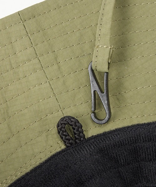 BILLABONG（ビラボン）の「BILLABONG キッズ SUBMERSIBLE HAT ハット 【2025年夏モデル】/ビラボンキッズ日焼け防止ナイロンハット（ハット・キッズ・オリーブ/ブラック・LARGE/MEDIUM）」の4枚目の写真