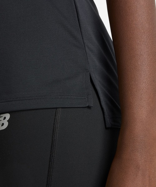 NEW BALANCE(ニューバランス)の「Sport ショートスリーブTシャツ(Tシャツ/カットソー・レディース・スモークピンク/ブラック/ネイビー・X-LARGE/LARGE/MEDIUM/SMALL)」の7枚目の写真
