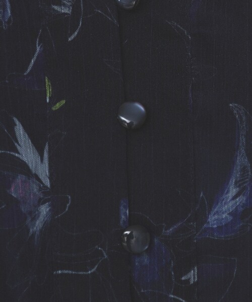 index（インデックス）の「シアーフラワーワンピース【洗濯機洗い可】（ワンピース・レディース・アイボリー系/グリーン系1/ネイビー系・40/38/42/36）」の11枚目の写真