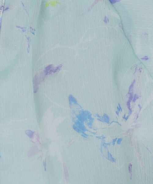 index（インデックス）の「シアーフラワーワンピース【洗濯機洗い可】（ワンピース・レディース・アイボリー系/グリーン系1/ネイビー系・40/38/42/36）」の15枚目の写真