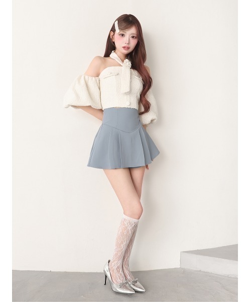 Darich ダーリッチ　美シルエットミニスカート　GRY 新品未使用 美シルエットミニスカート（スカート）｜Darich（ダーリッチ）の