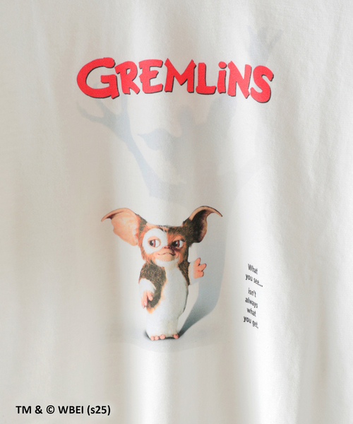 SCREEN STARS（スクリーンスターズ）の「SCREEN STARS×JW別注GREMLiNS Tシャツ1（Tシャツ/カットソー・メンズ・ホワイト/ブラック・MEDIUM/LARGE）」の4枚目の写真